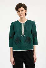 Irma Blouse - Deep Green