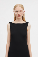Diny Crepe Dress - Black