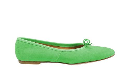 Capri Suede - Mela Verde