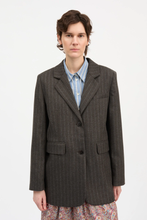 Joan Blazer - Brown/Blackpinstripe