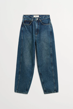 Bille Barrel Jeans - Washed Dark Blue