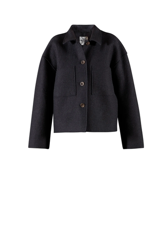 Fie Woolfleece Jkt - IronGrey