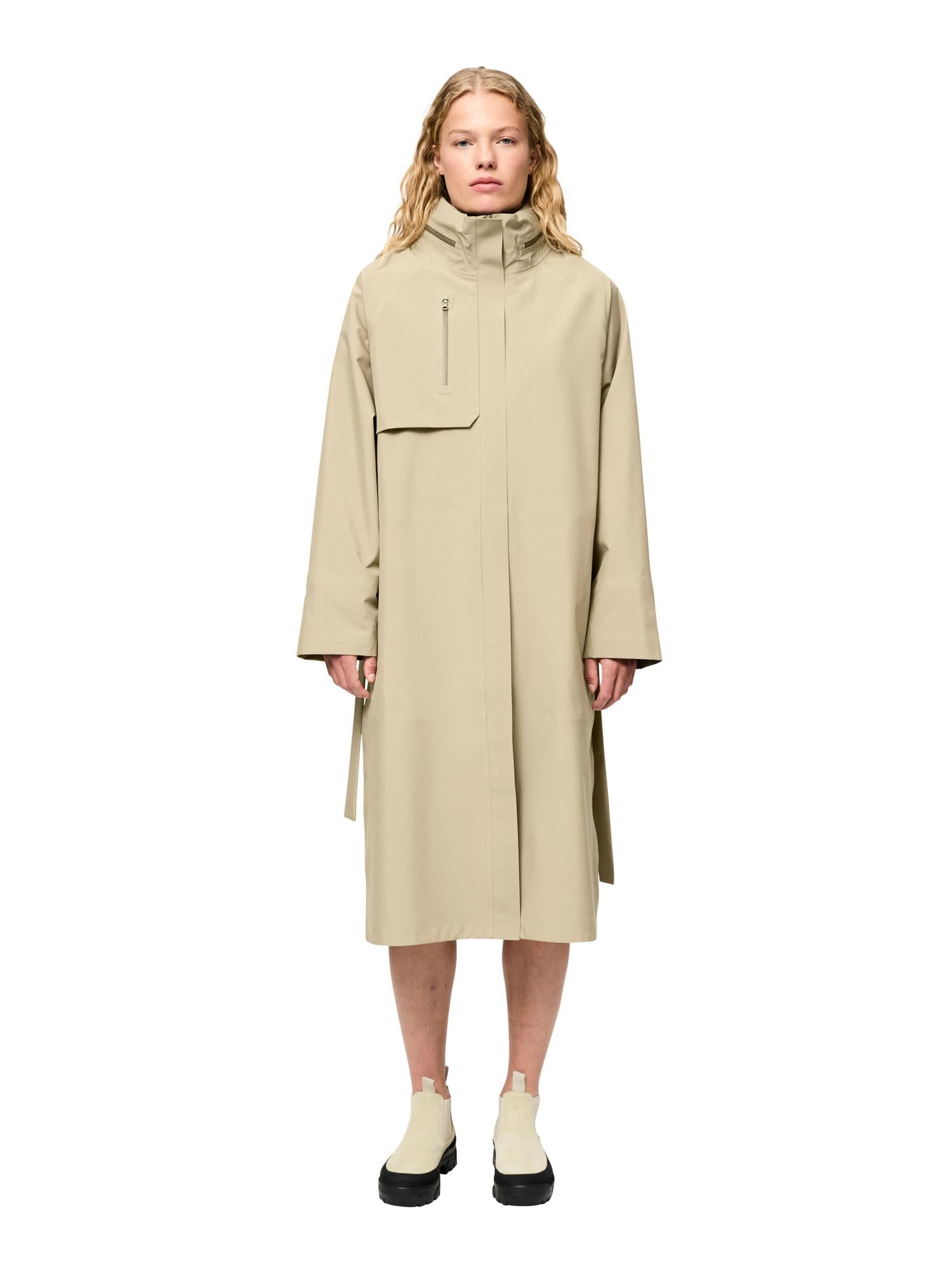 Vik Coat - Oakmoss