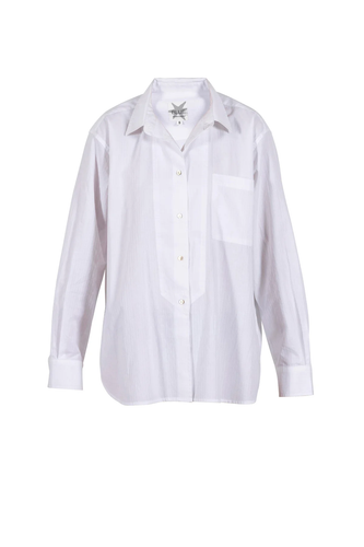 Cort Wowen Pinstripe Shirt - White