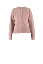 Cara Wool Cardigan - Old Rose