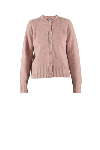 Cara Wool Cardigan - Old Rose