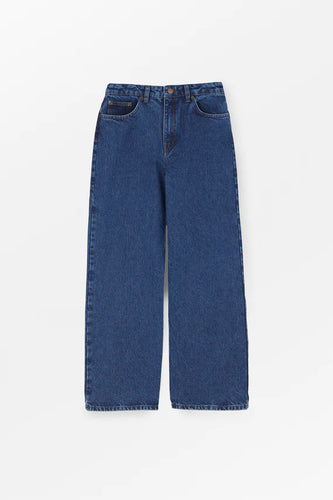 Willow Wide Jeans - MidBlueDenim