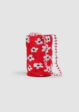 Beaded Pouch - Red Flower Dream