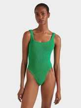 Square Neck Swimsuit - Emerald