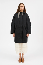 Village Parkas Coat - Black