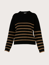Myrna Knit -  Black/Walnut