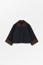 Gaby City Jacket  - Black/Brown