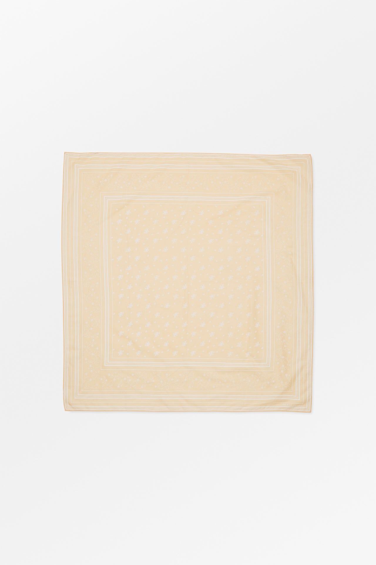 Skall Classic Scarf - Light Peach/White