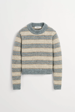 Svala O - Neck - Sand/Beige/Stormblue
