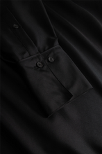 Sebastiana Silk Twill Blouse - Black