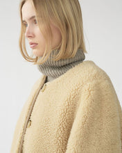 Shearling Coat - Oatmeal