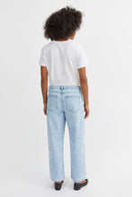 Taylor Cropped Jeans - Worm Light Blue