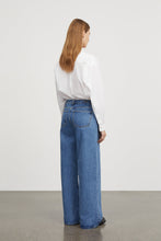 Willow Wide Jeans - Washed mid blue