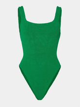 Square Neck Swimsuit - Emerald