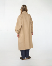 Water Resistant Coat - Cool Beige