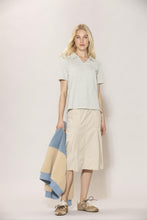 Linea Poplin Skirt - Chalk