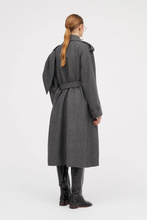 Cicely Wool Coat - Smoke