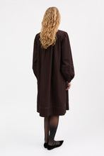 Leaf Shirtdress - Dark Brown
