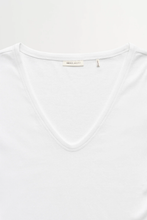 Seventies V-Neck Tee - Optic White