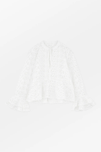 Frigga Flounce Shirt - Optic White