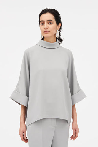 Bailee Crepe Georgette - Grey