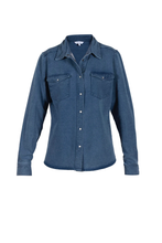 Denice Denim Shirt - Denim Blue