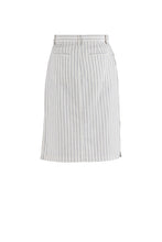 Lizzie Striped Skirt - Cream/DustyNavy