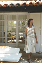 Linea Poplin Skirt - Chalk