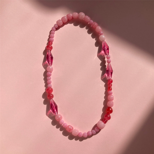 Necklace - Pink Life