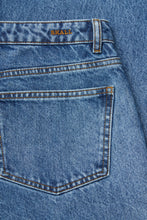 Willow Wide Jeans - Washed mid blue