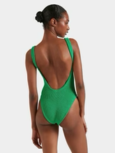 Square Neck Swimsuit - Emerald