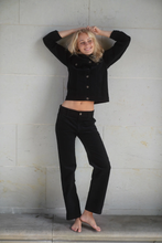 Merie Stretch Trousers - Black