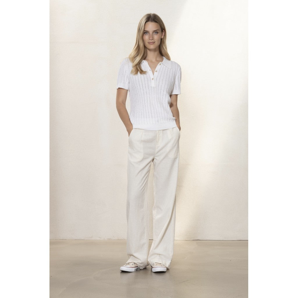 Deleste Trousers - Cream