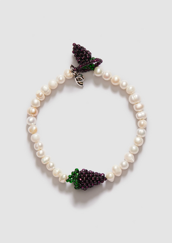 Pearl Bracelet - Grape