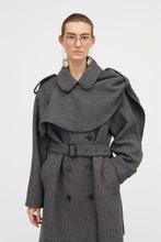 Cicely Wool Coat - Smoke