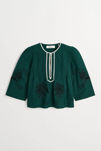 Irma Blouse - Deep Green