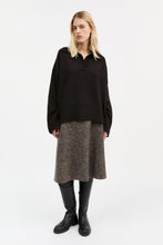 Dean V- Neck Jumper - Deep Brown