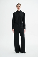 Pressa matte Silk Twill Pants - Black
