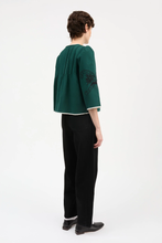 Irma Blouse - Deep Green