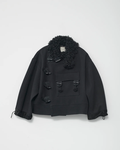 Hainsworth Wool Officer Jacket - Black