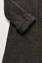 Beate Coat  - BrownBlackTwill