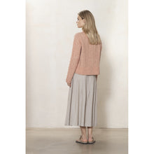 Daimi Cable Knit - Deep Rose