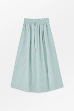 Dagny Skirt - White/Aqua