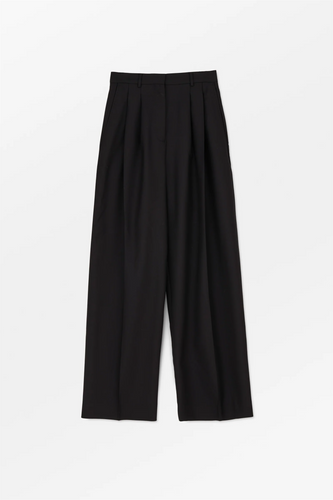 Priscilla Wool Pants - Black