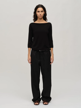 Womans Boatneck - Black